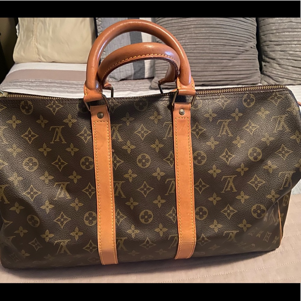 Louis Vuitton Authentic Keepall 45 monogram Boston